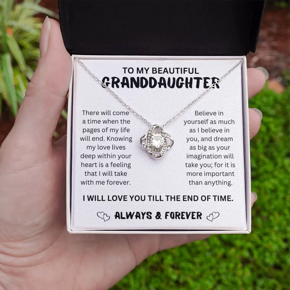 To My Beautiful Granddaughter - Heart