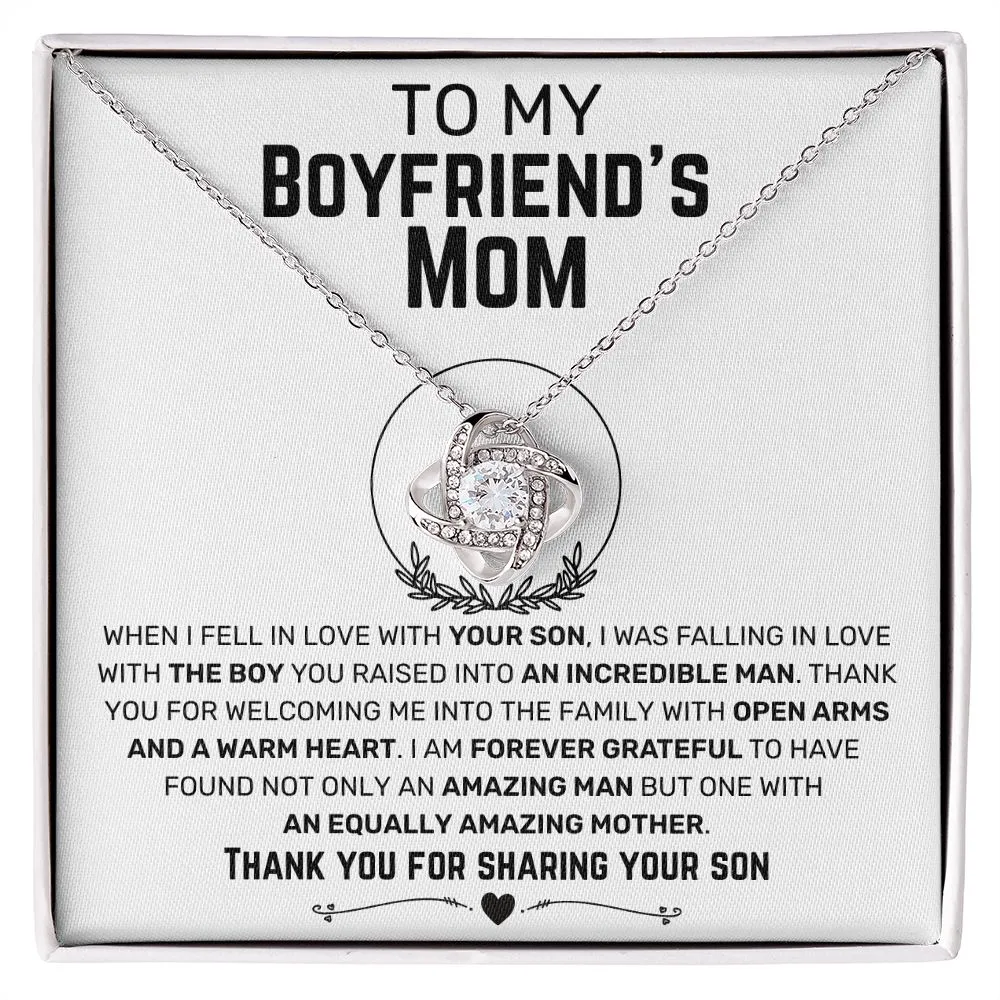 To My Boyfriend's Mom Necklace