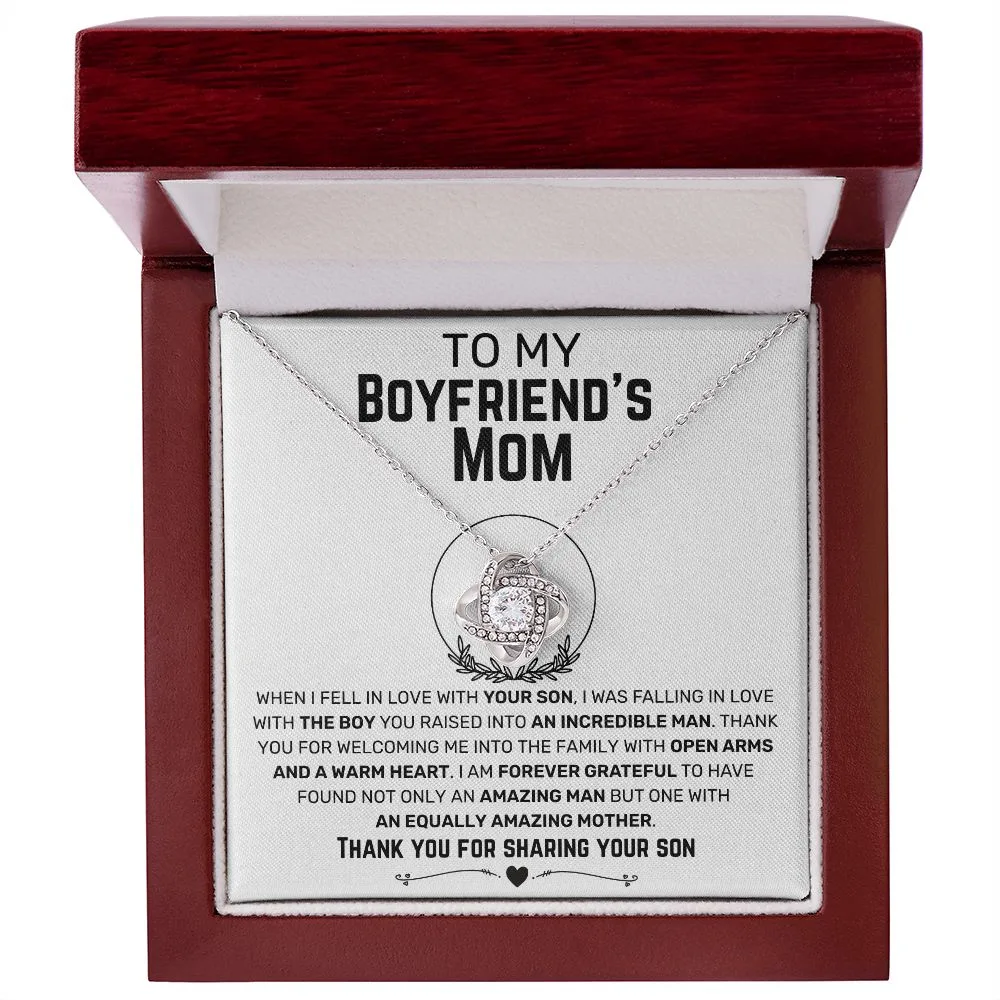 To My Boyfriend's Mom Necklace