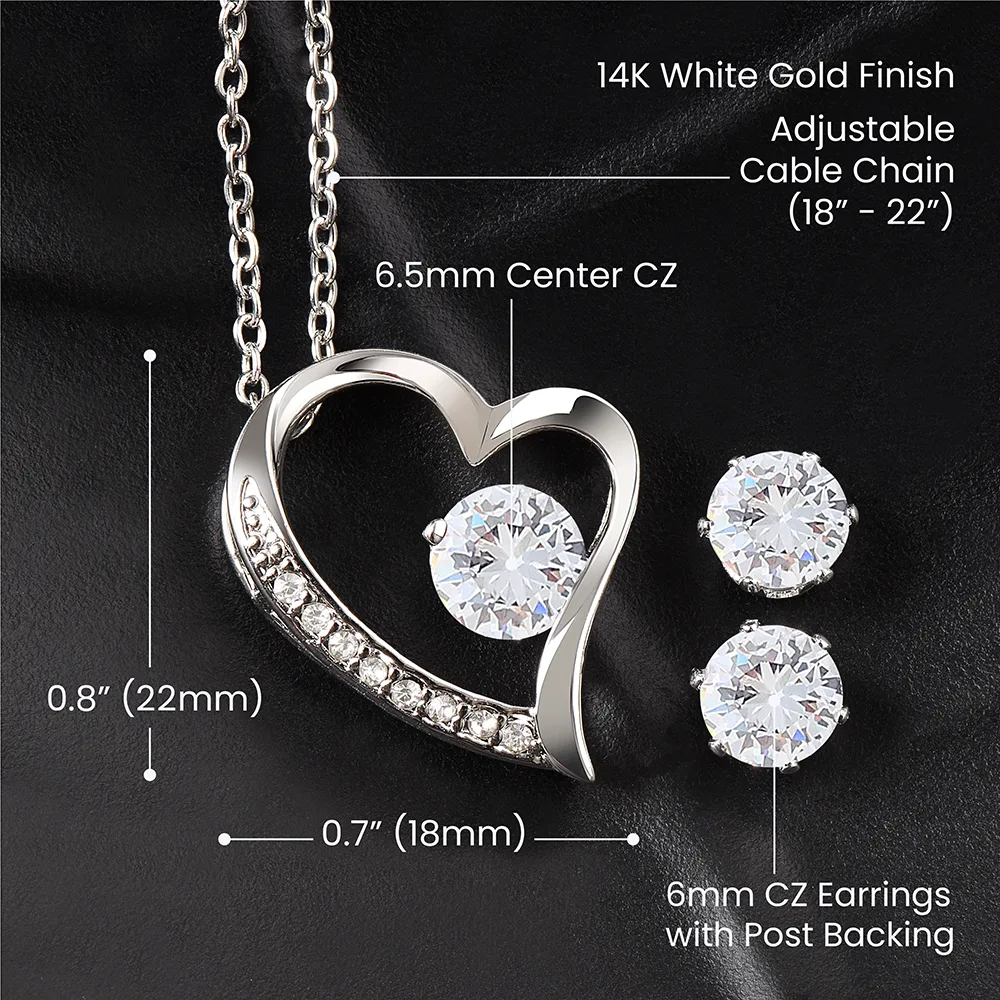 Para el AMOR DE MI VIDA (Aretes Incluidos)