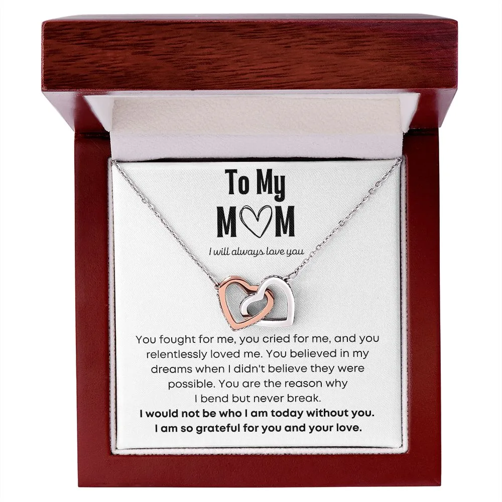 To My Supportive Mom