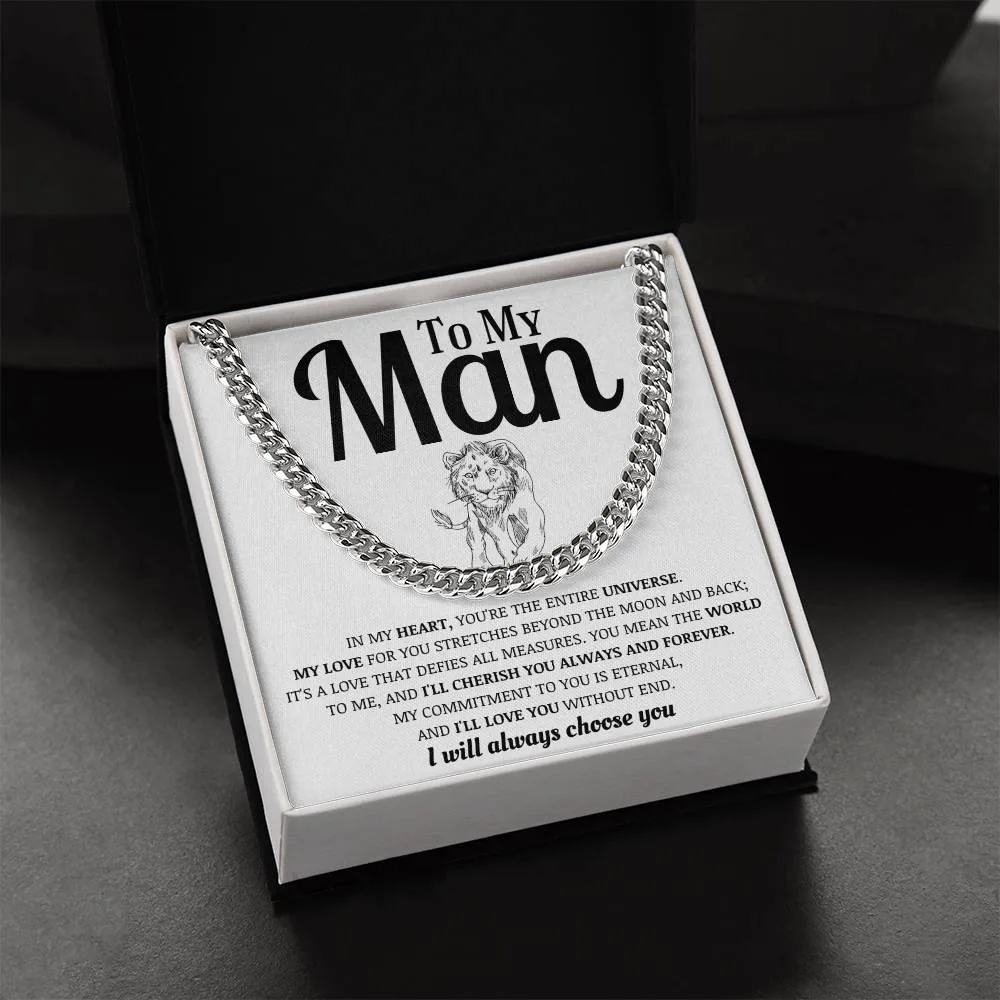 To My Man - Sunshine - Cuban Chain