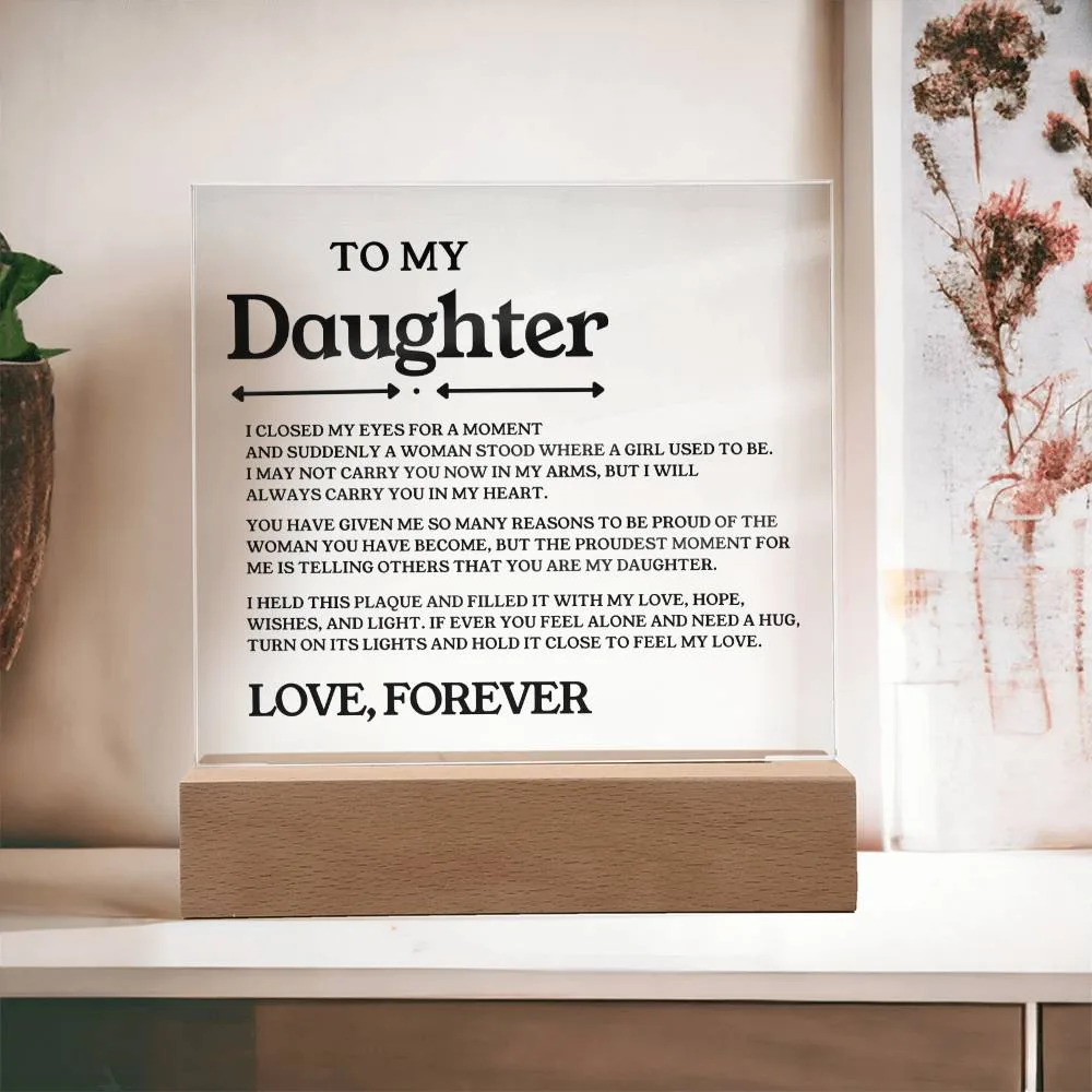 To My Daughter