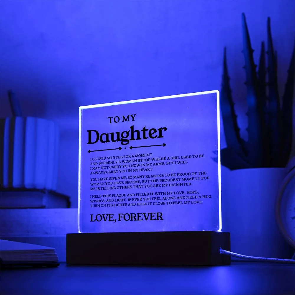 To My Daughter