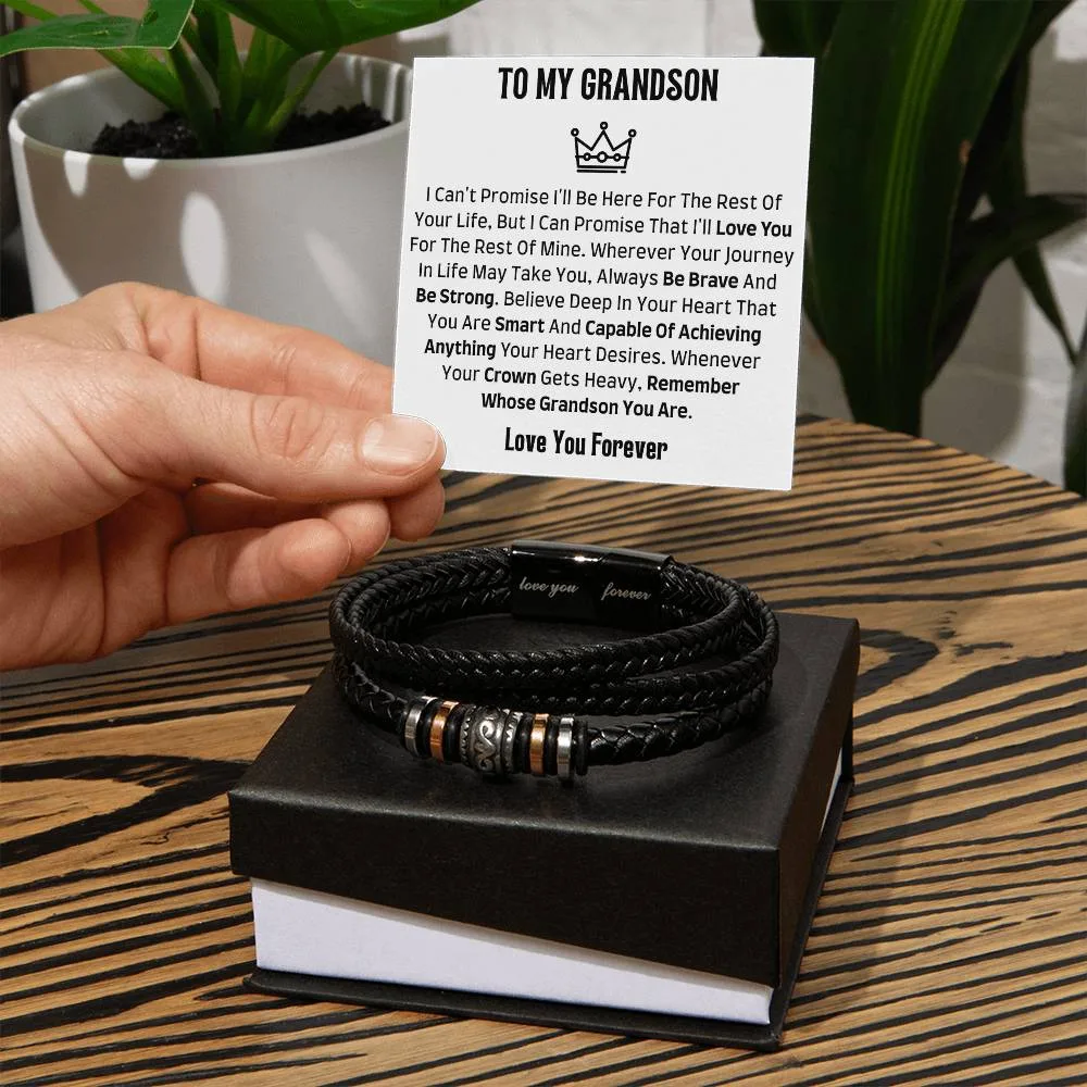 To my Grandson - Bracelet