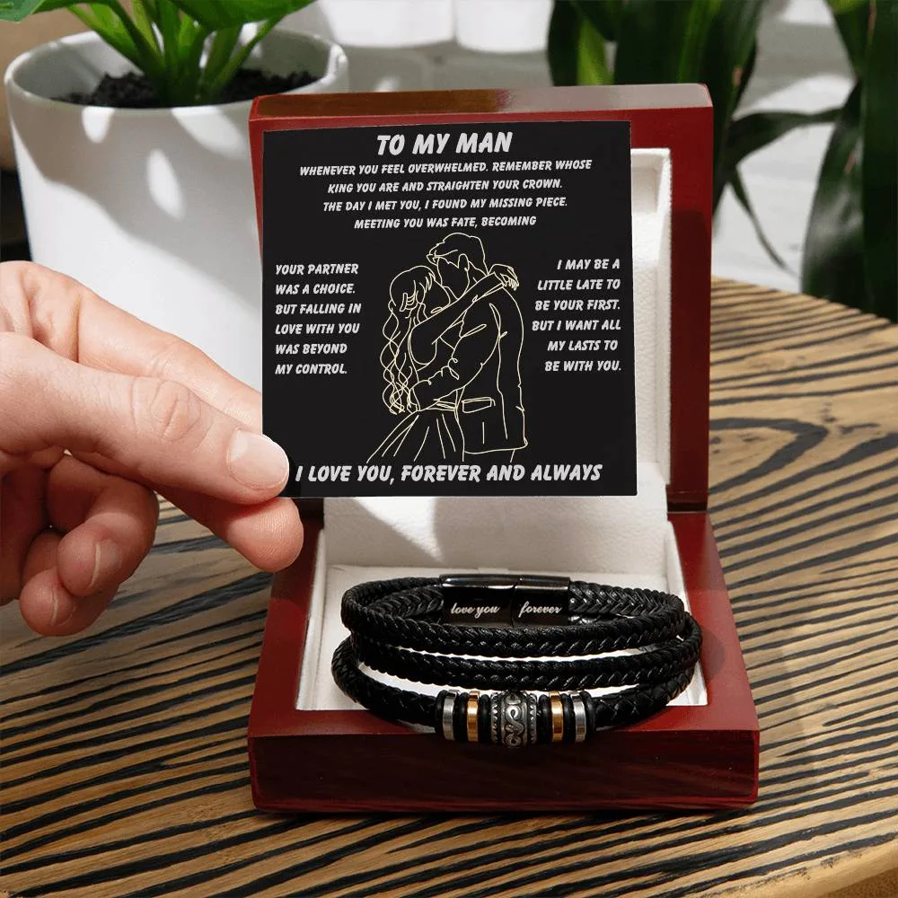 To My Man - Falling In Love - Bracelet