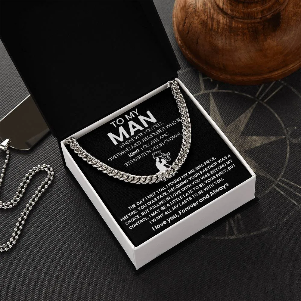 To My Man - King - Cuban Chain