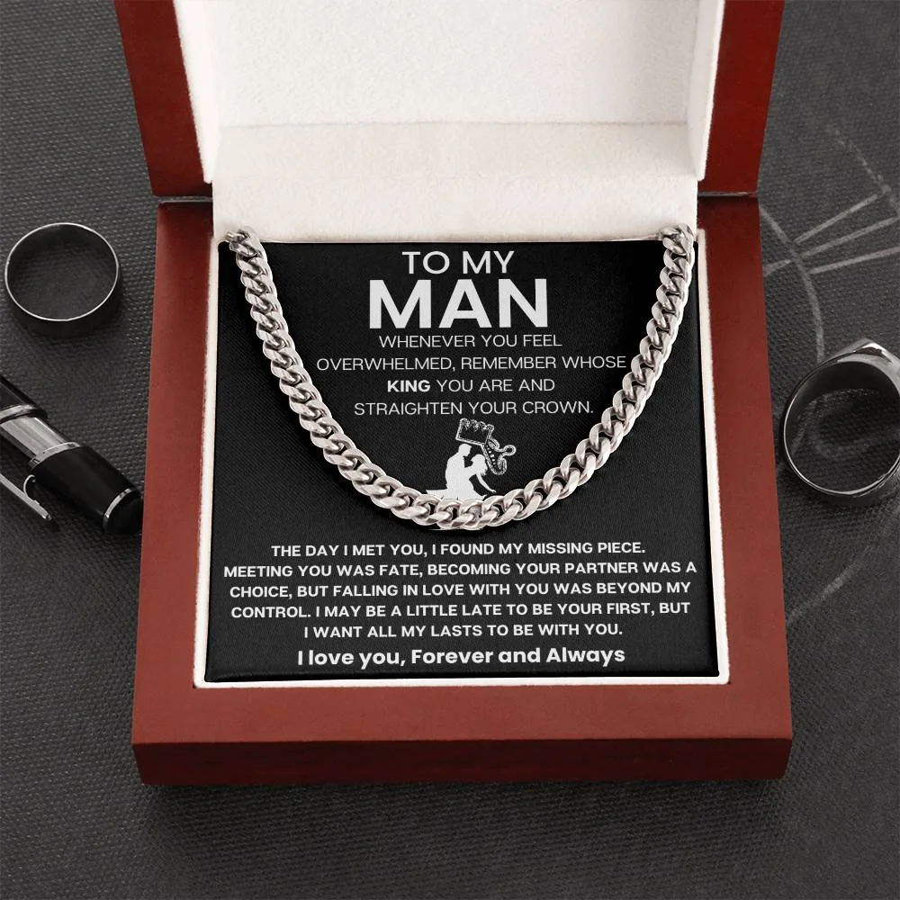To My Man - King - Cuban Chain