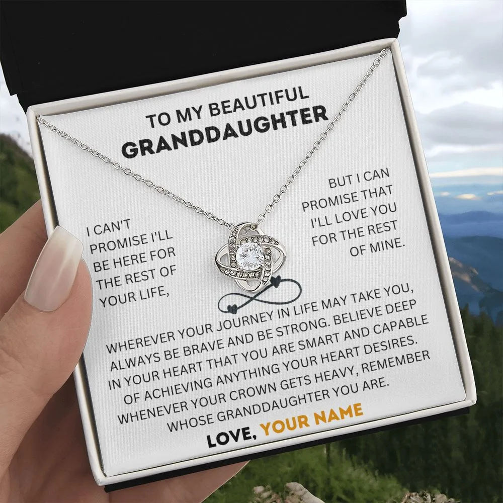 To My Beautiful Granddaughter - Personalized