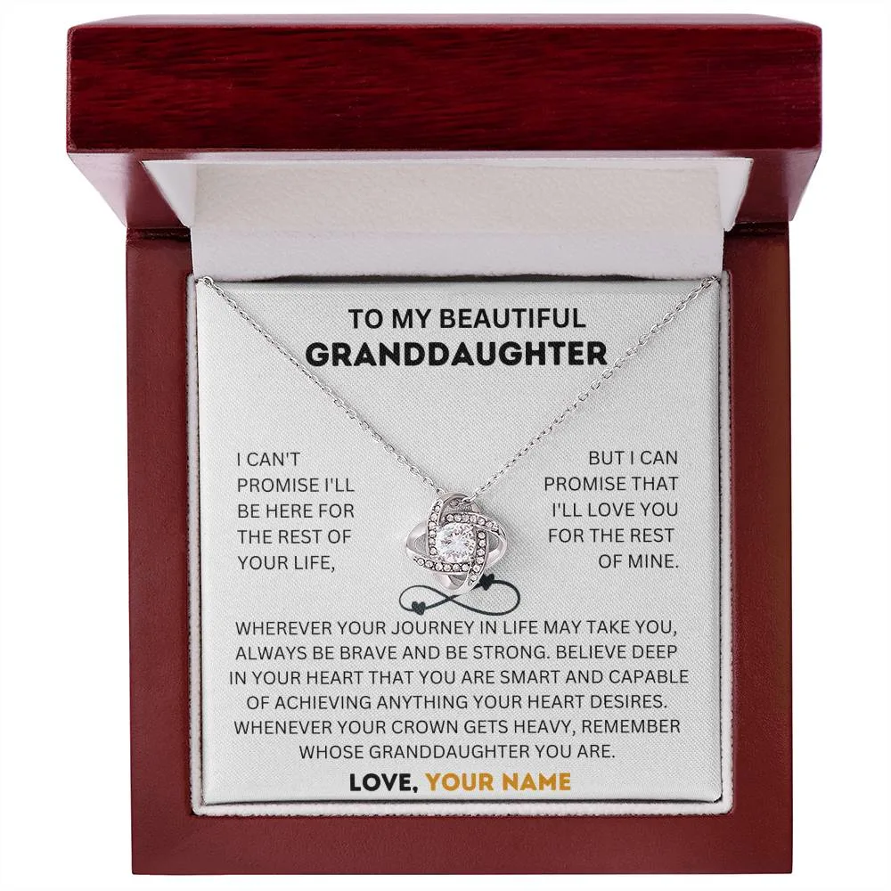 To My Beautiful Granddaughter - Personalized