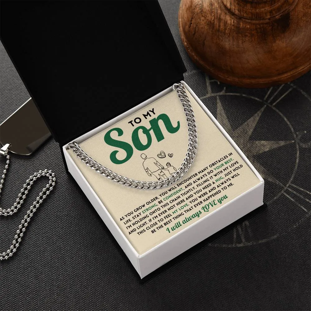To My SON - Cuban Chain