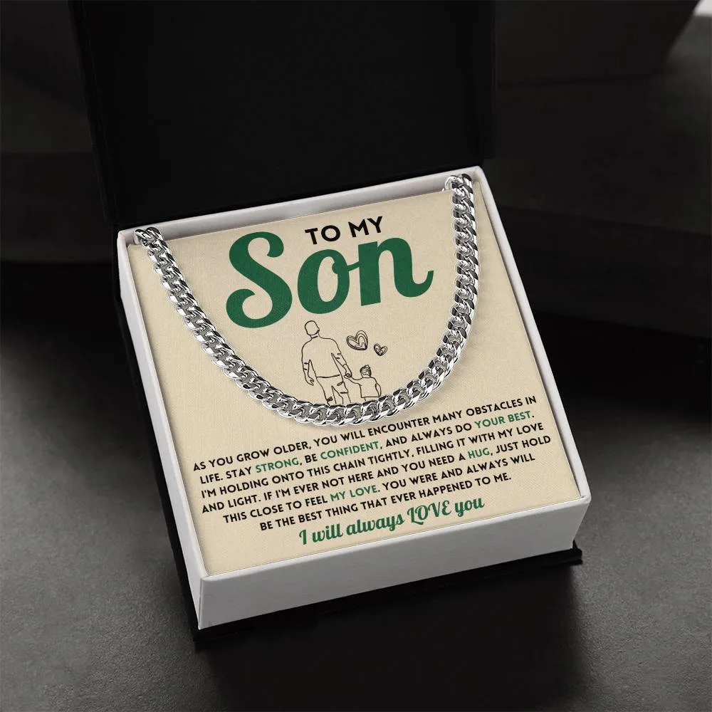 To My SON - Cuban Chain