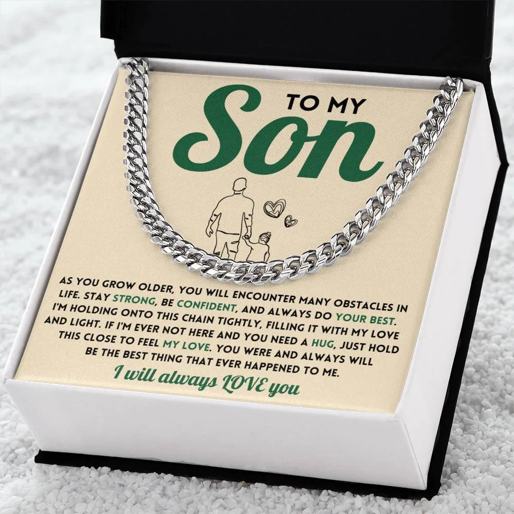 To My SON - Cuban Chain