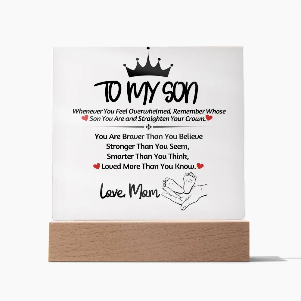 To My Son - Crown