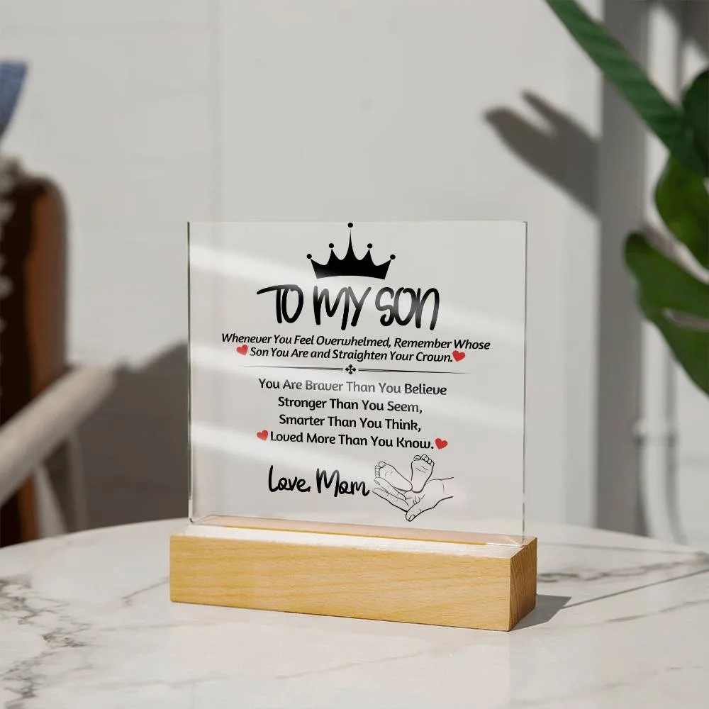 To My Son - Crown