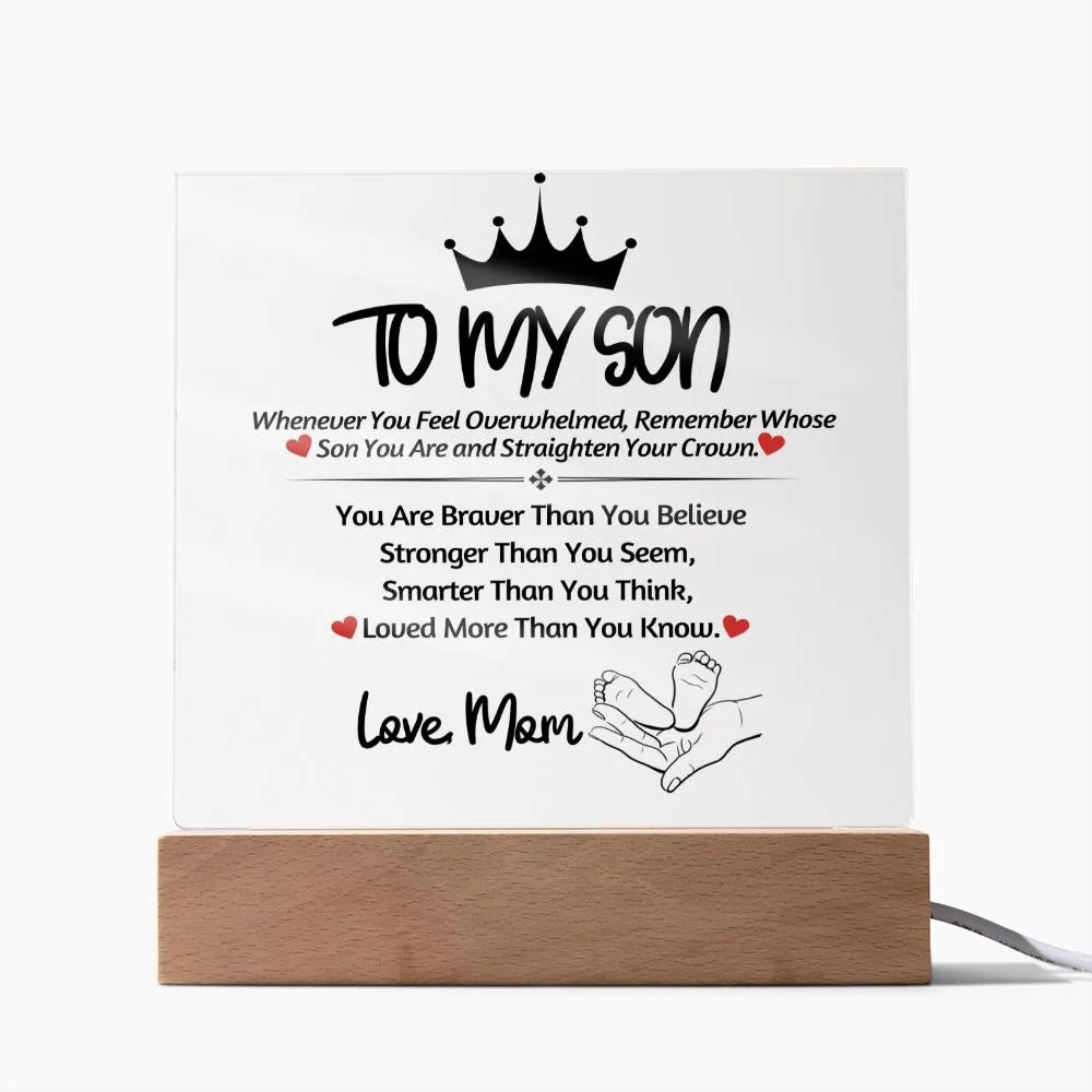 To My Son - Crown
