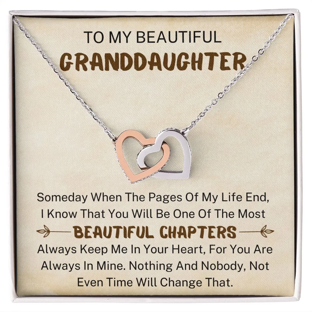 To My Beautiful Granddaughter