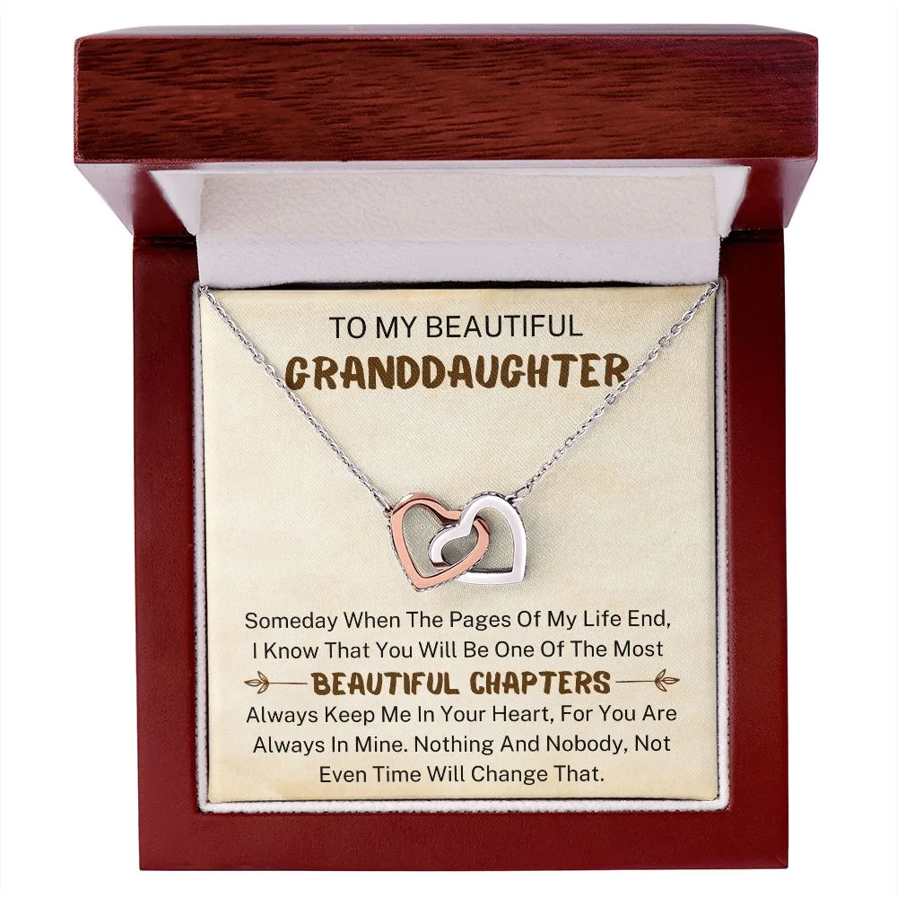 To My Beautiful Granddaughter