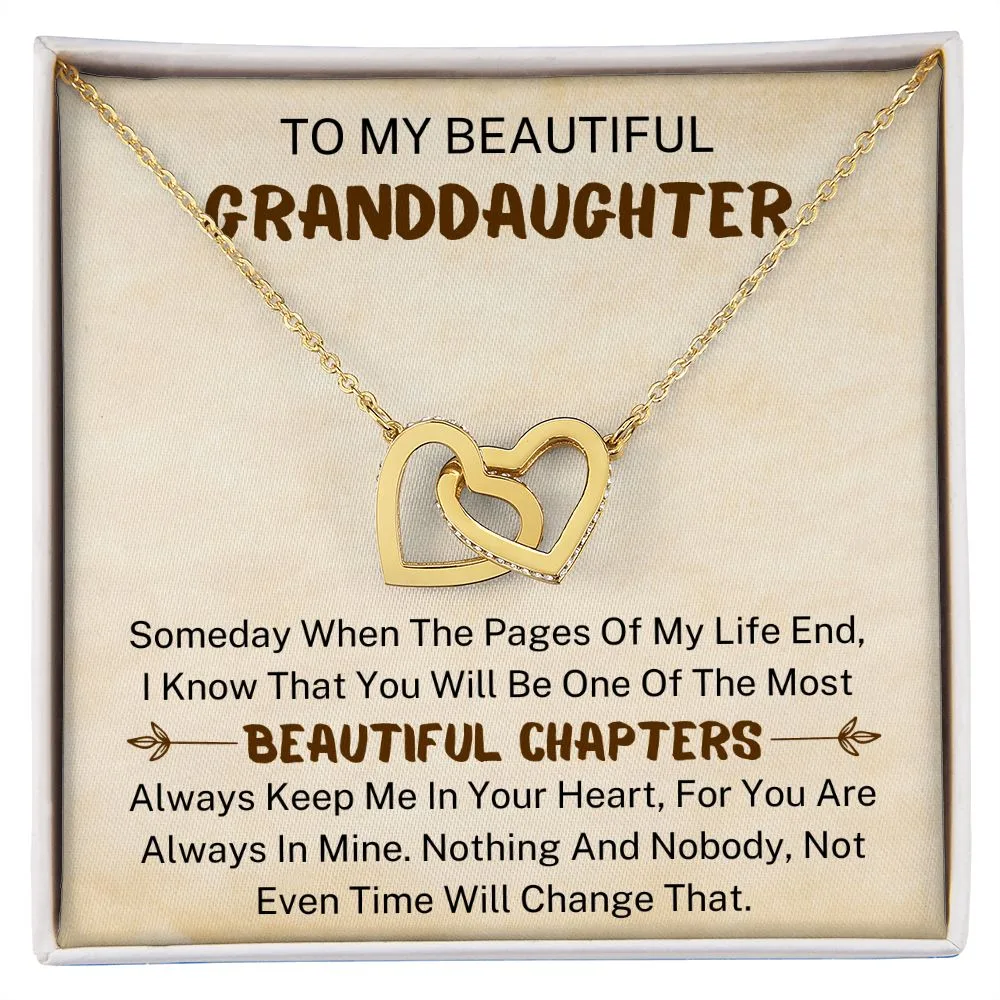 To My Beautiful Granddaughter