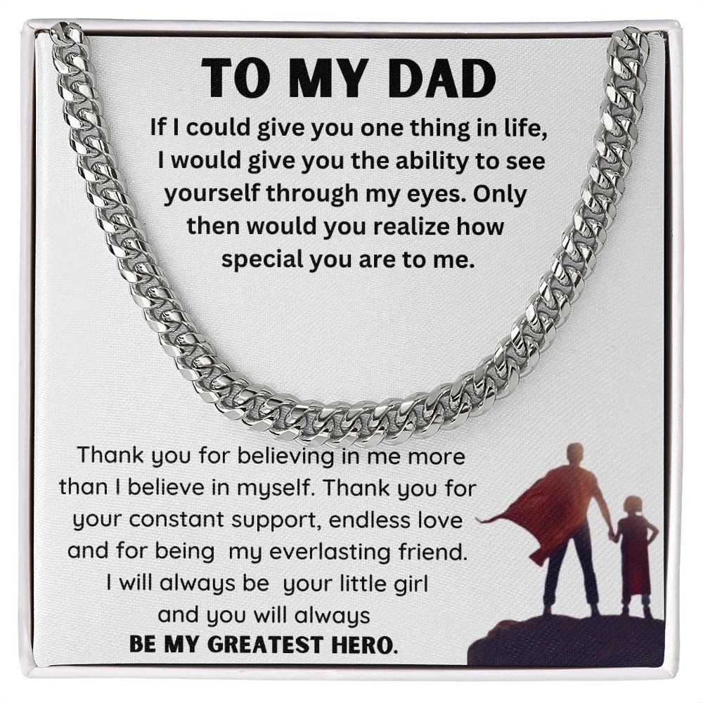 To My Dad - Cuban Chain