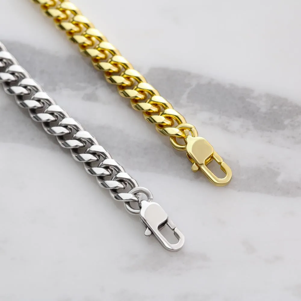 To My Grandpa - Cuban Chain