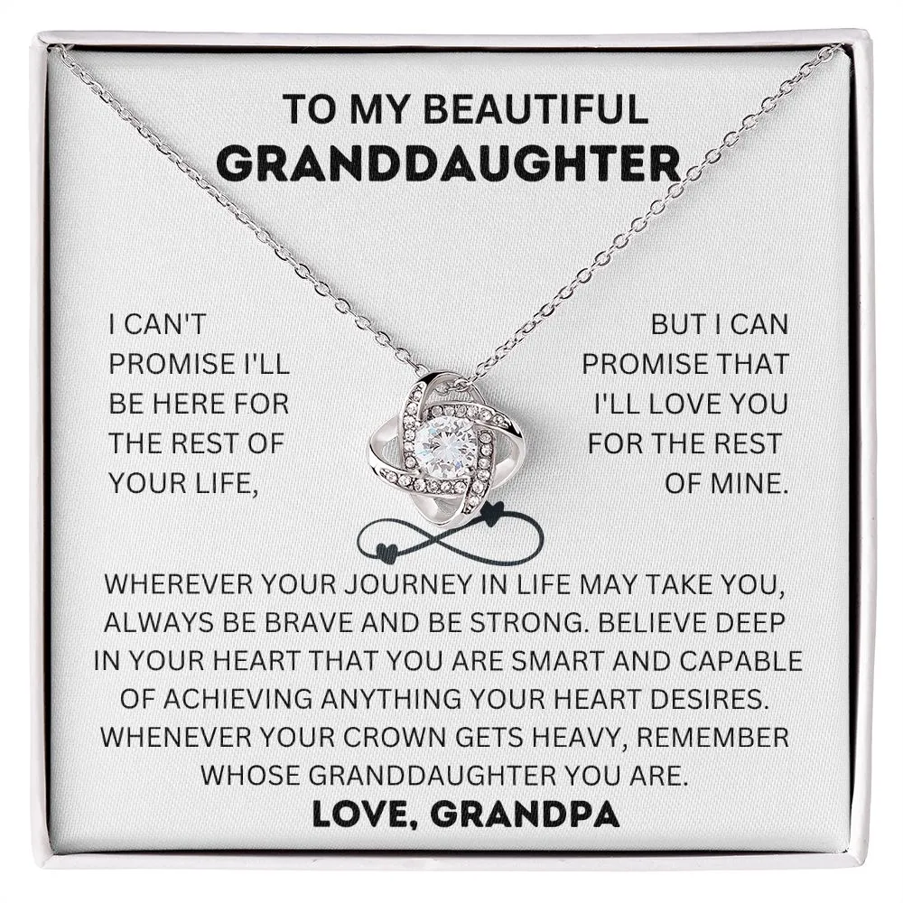 To My Beautiful Granddaughter - Grandpa
